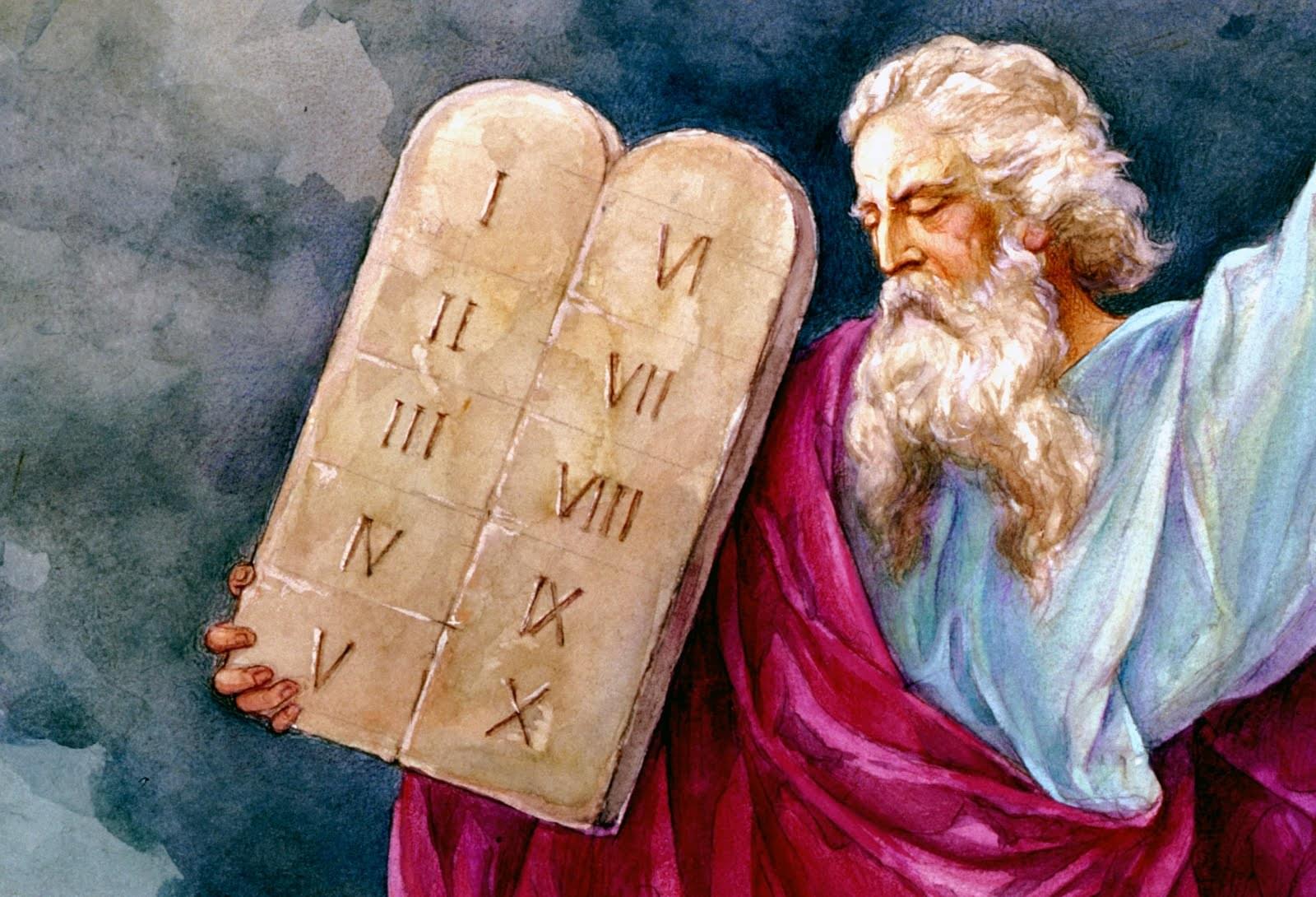 I Comandamenti Che Dio Diede A Mosè Il mondo di Art - I 10 Comandamenti